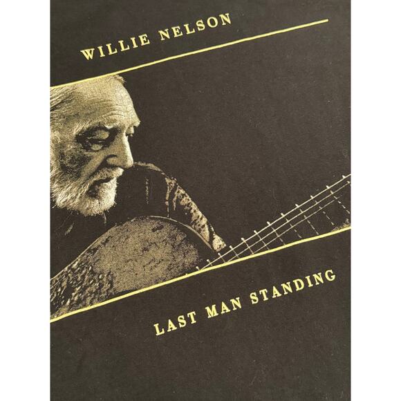 Willie Nelson 2018 Last Man Standing tour tee shirt size XL - Picture 5 of 10